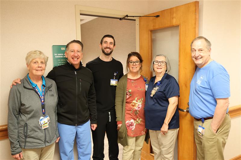 Witham volunteers helped fund new automatic door openers