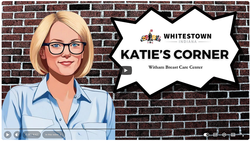 Whitestown Indiana Katie's Corner Witham Breast Care Center