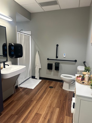 Center of Hope Shower Room