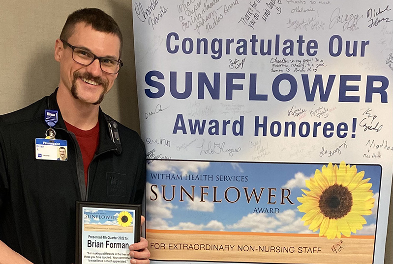 Brian Foreman Sunflower Award 2023