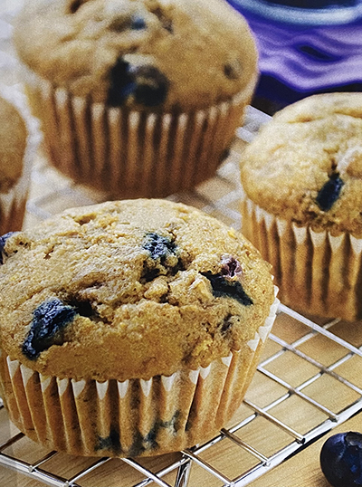 Blueberry muffins