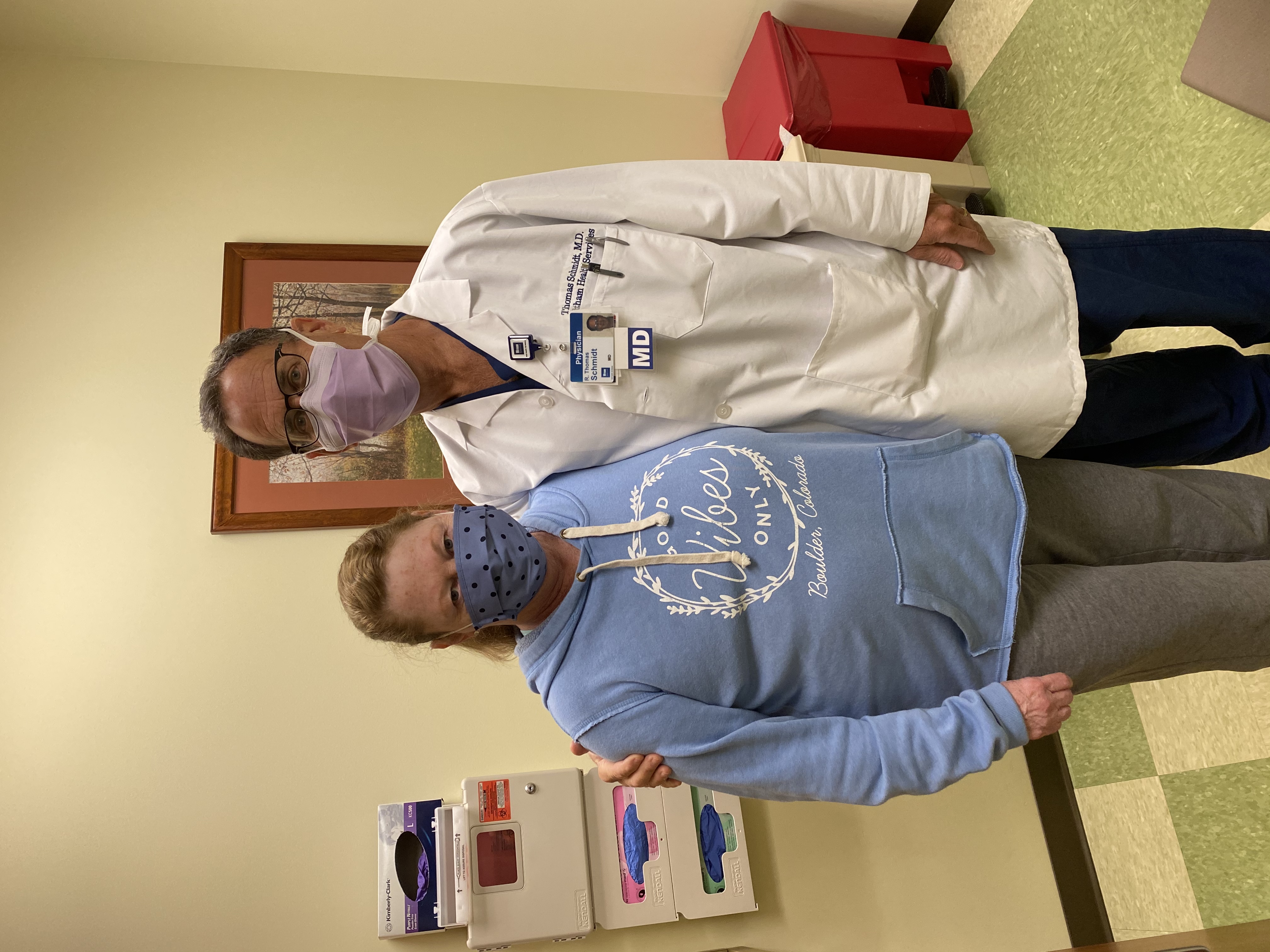 Dr. Schmidt and Patient