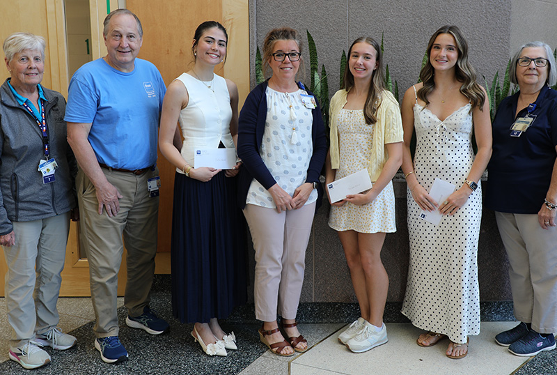 Witham Volunteer scholarship recipients